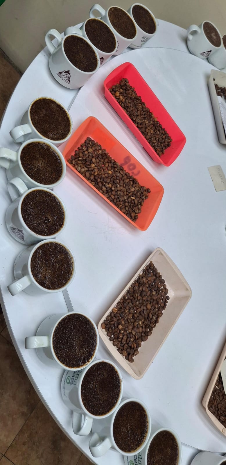 Granos de café